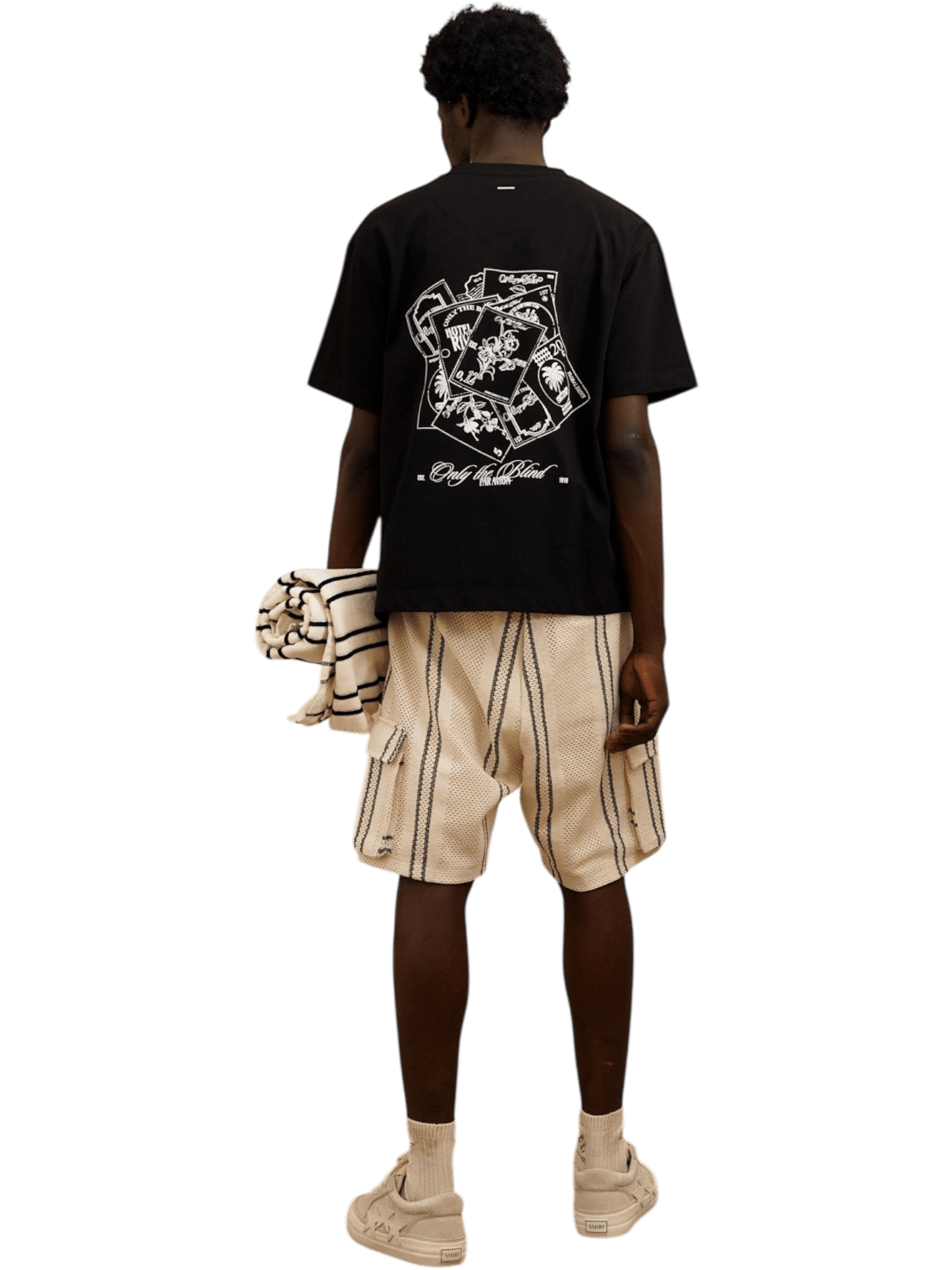 Only The Blind OTB-T1707 Passport Of Shadows T-shirt Black