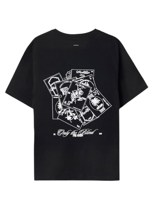 Only The Blind OTB-T1707 Passport Of Shadows T-shirt Black