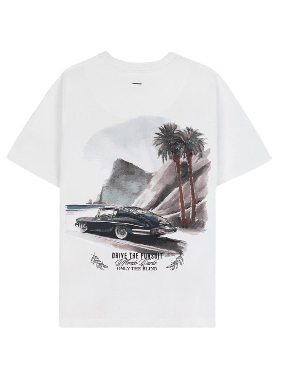 Only The Blind OTB-T1713 The Coastal Pursuit T-shirt White - Probus
