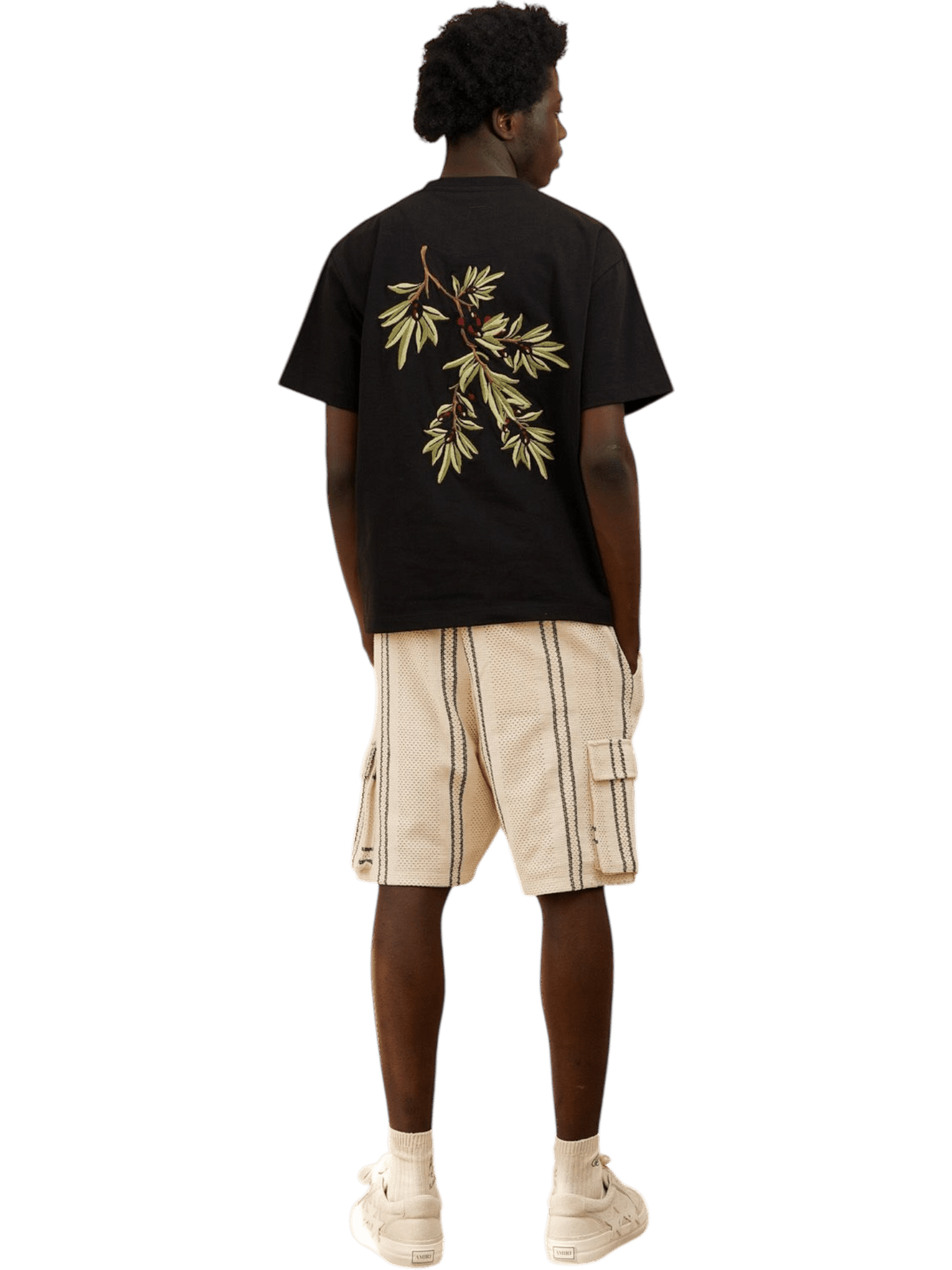 Only The Blind OTB-T1725 Noir D'olivier T-shirt Black