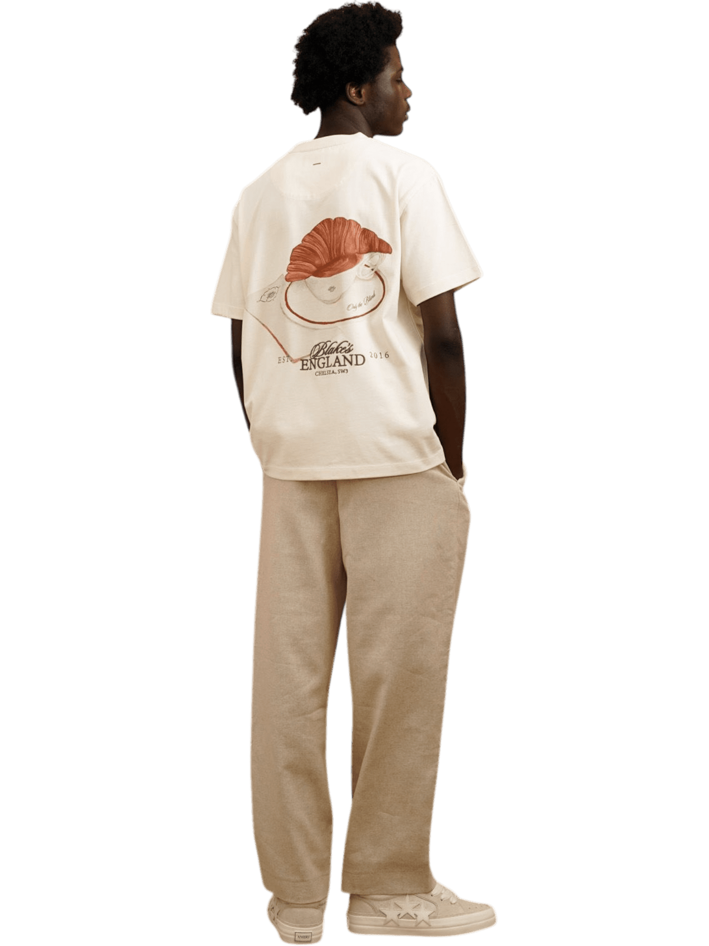 Only The Blind OTBX-T1737 Breakfast At Blake'S T-shirt Beige