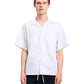 Probus Palm Angels B Curved Logo Bowling Shirt Off White Black Palm Angels B Curved Logo Bowling Shirt Off White Black S