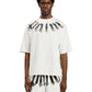 Probus Palm Angels Big Neck Logo Loose Tee Off White Black Palm Angels Big Neck Logo Loose Tee Off White Black XS
