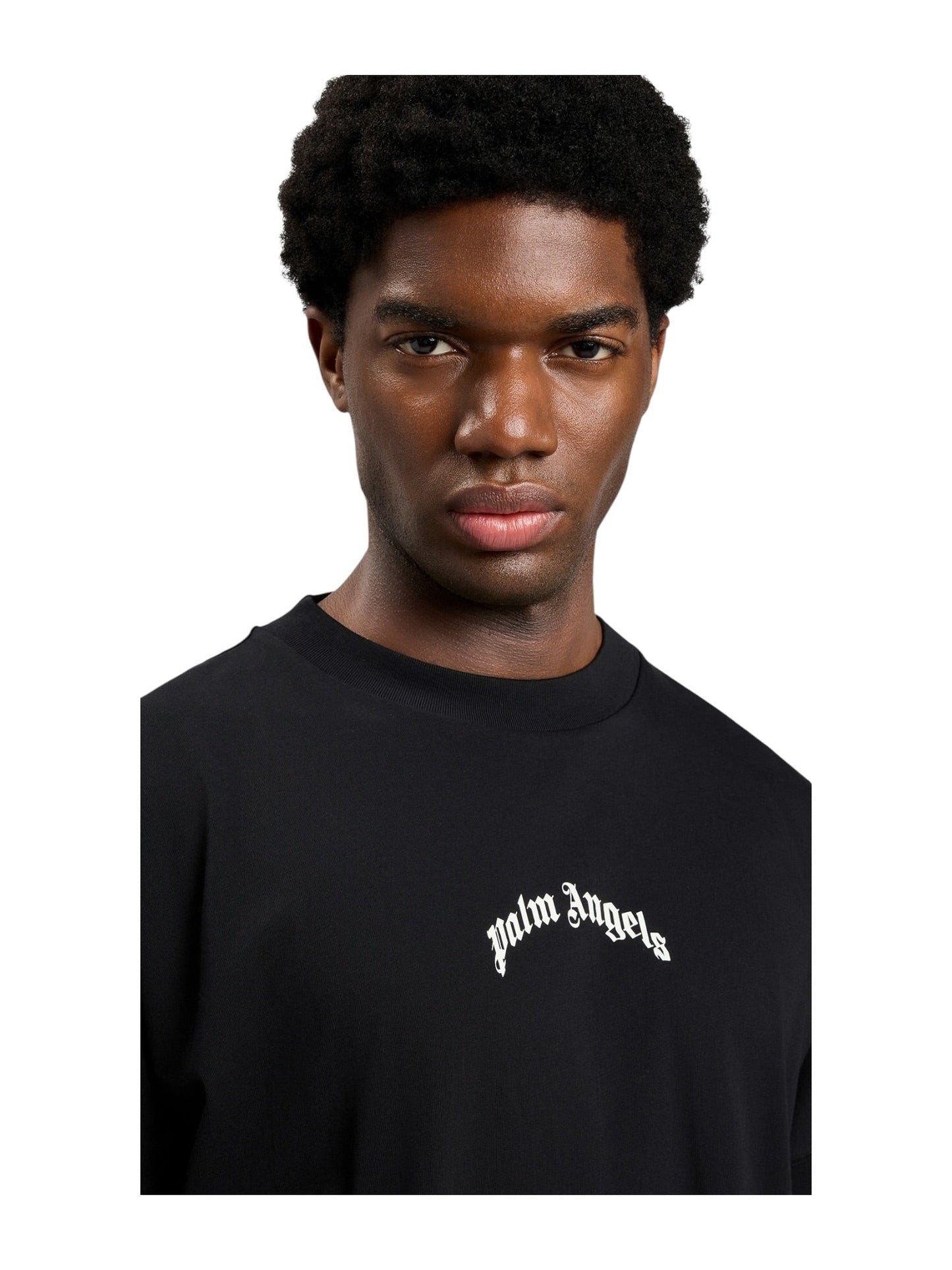 Palm Angels Classic Logo Over Tee Black