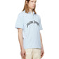 Palm Angels Curved Logo Polo S/S Baby Blue