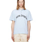 Palm Angels Curved Logo Polo S/S Baby Blue