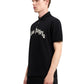 Palm Angels Curved Logo Polo S/S Black