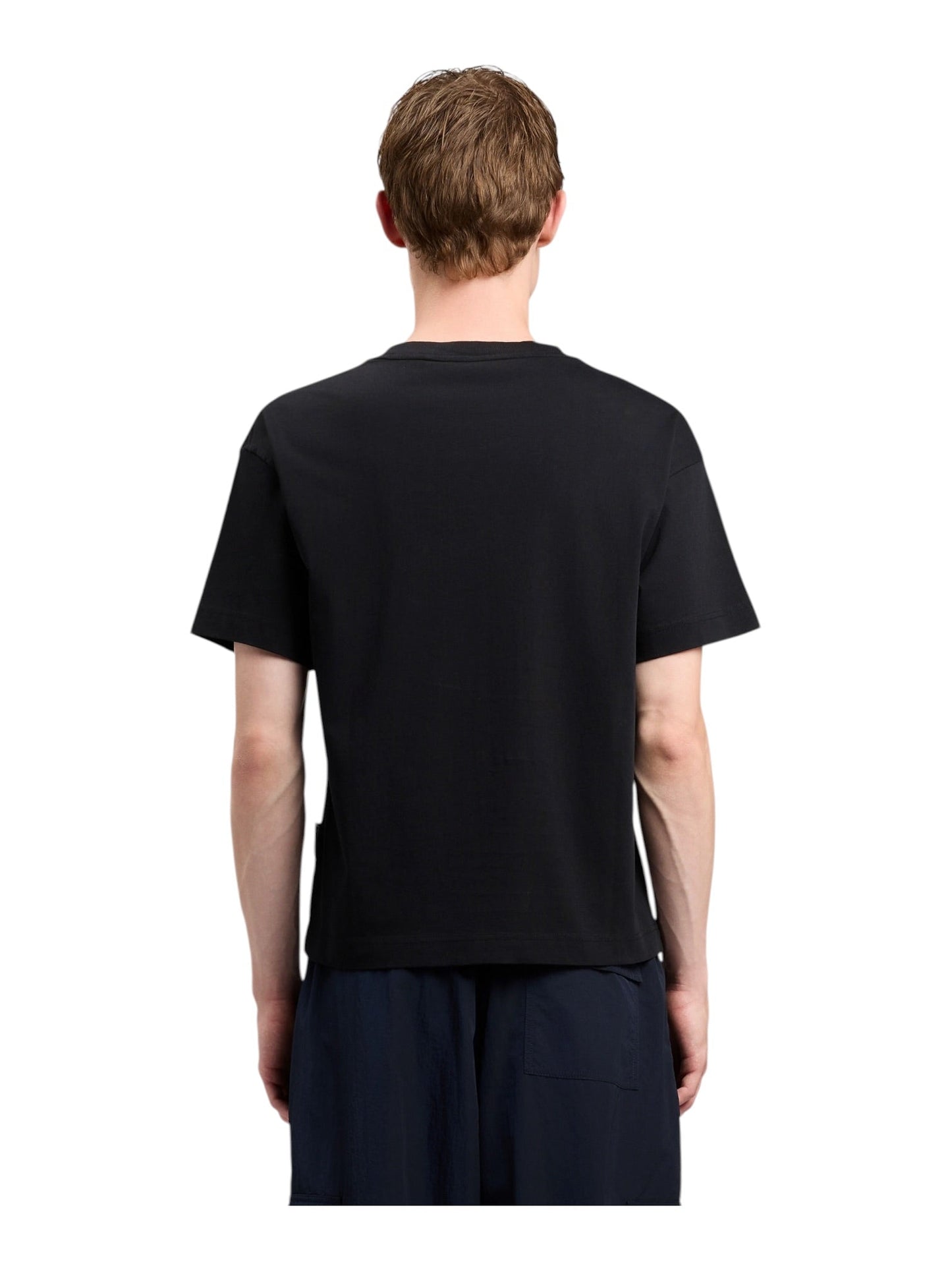 Palm Angels Curved Logo Regular Tee Black