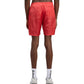 Palm Angels Curved Logo Swimshort Red Off White