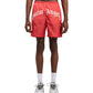 Palm Angels Curved Logo Swimshort Red Off White
