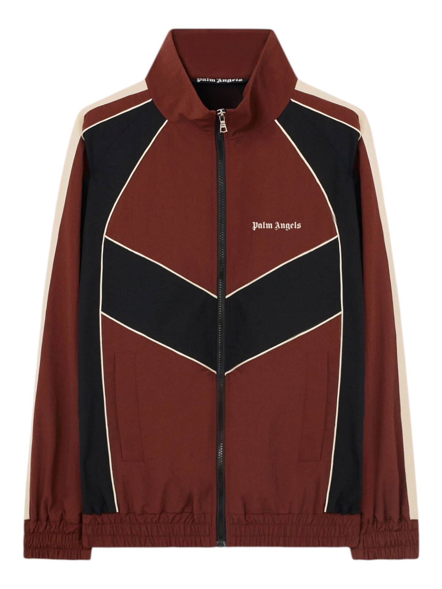 Probus Palm Angels Hollywood Windbreaker Brown Black Palm Angels Hollywood Windbreaker Brown Black M