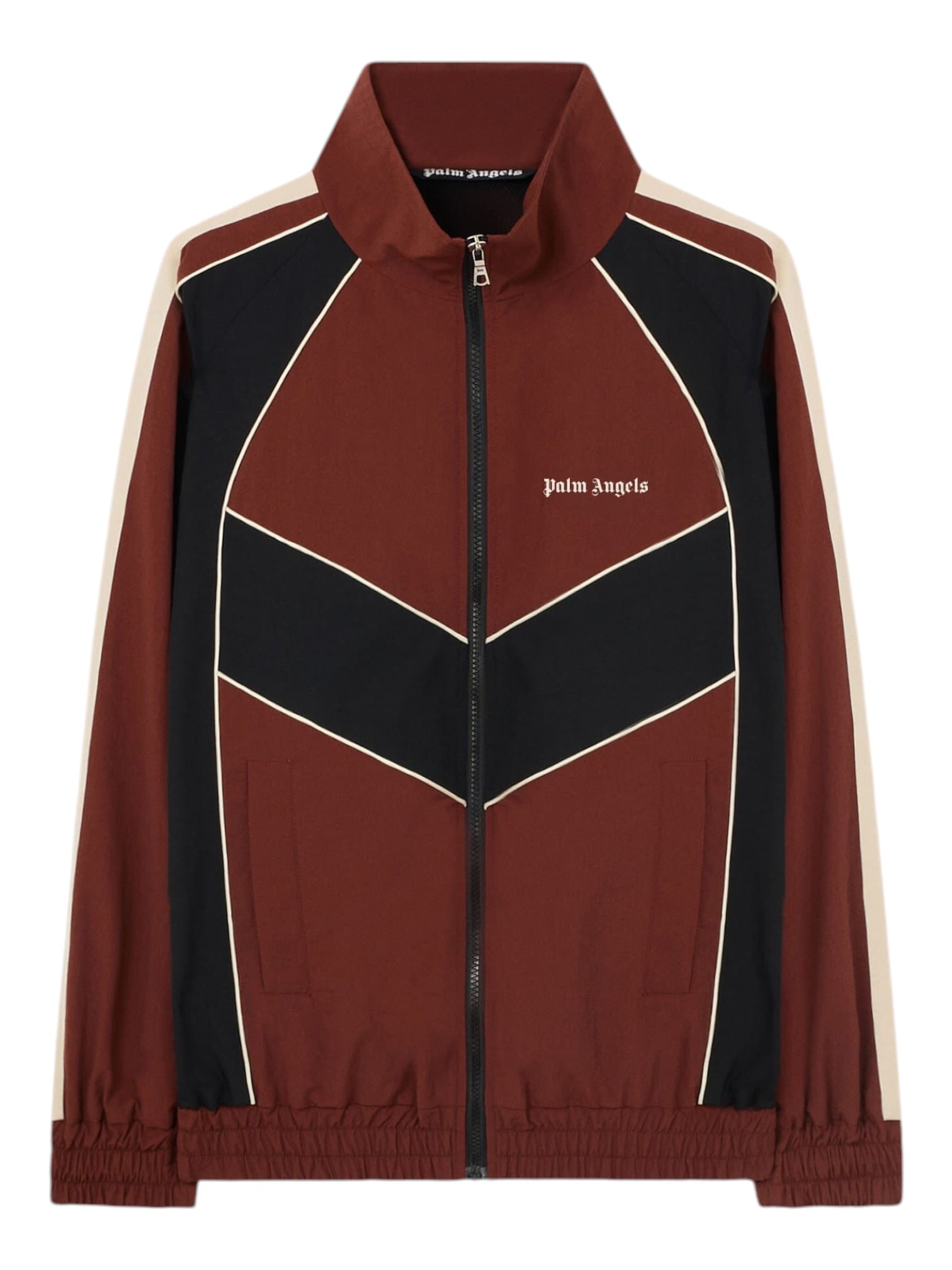 Palm Angels Hollywood Windbreaker Brown Black