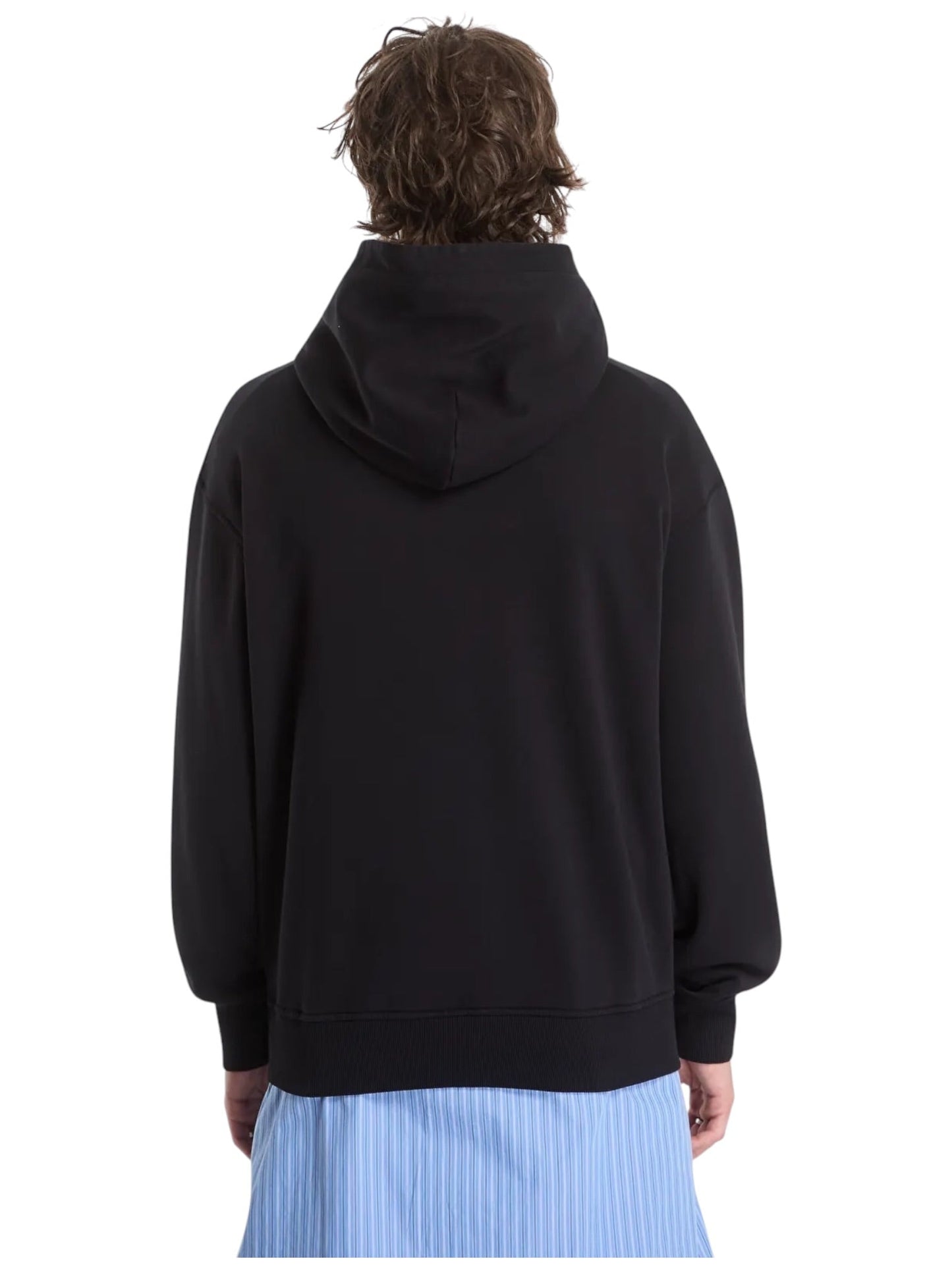 Probus Palm Angels Neck Logo Regular Hoodie Black Off White Palm Angels Neck Logo Regular Hoodie Black Off White XS