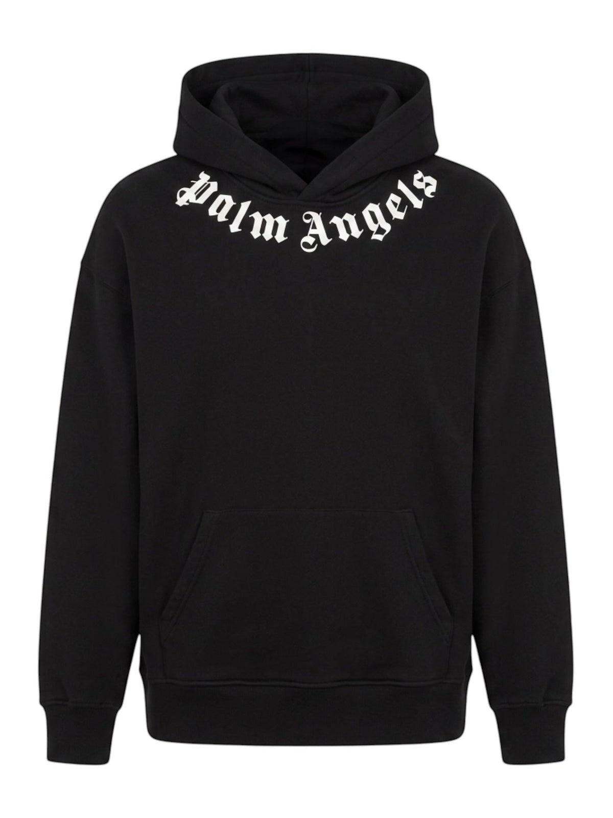 Probus Palm Angels Neck Logo Regular Hoodie Black Off White Palm Angels Neck Logo Regular Hoodie Black Off White XS