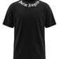 Probus Palm Angels Neck Logo Regular Tee Black Off White Palm Angels Neck Logo Regular Tee Black Off White S