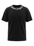 Probus Palm Angels Neck Logo Regular Tee Black Off White Palm Angels Neck Logo Regular Tee Black Off White S