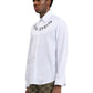 Probus Palm Angels Neck Logo Shirt L/S Off White Black Palm Angels Neck Logo Shirt L/S Off White Black S