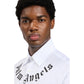 Probus Palm Angels Neck Logo Shirt L/S Off White Black Palm Angels Neck Logo Shirt L/S Off White Black S