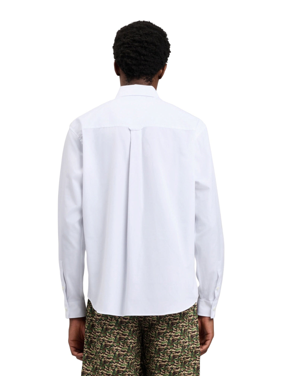 Probus Palm Angels Neck Logo Shirt L/S Off White Black Palm Angels Neck Logo Shirt L/S Off White Black S