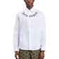 Probus Palm Angels Neck Logo Shirt L/S Off White Black Palm Angels Neck Logo Shirt L/S Off White Black S