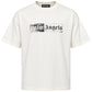 Probus Palm Angels Stamp Logo Regular Tee Off White Black Palm Angels Stamp Logo Regular Tee Off White Black XS