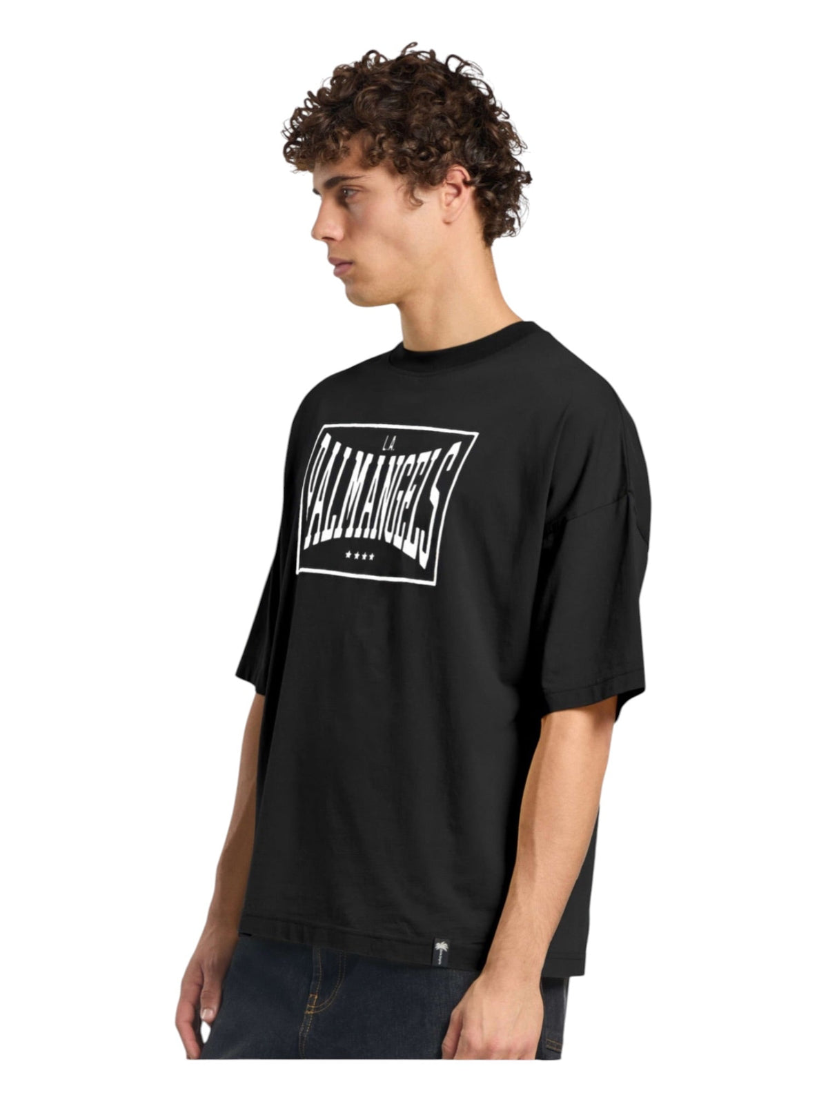 Probus Palm Angels Vintage Box Logo Loose Tee Black Off White Palm Angels Vintage Box Logo Loose Tee Black Off White XS
