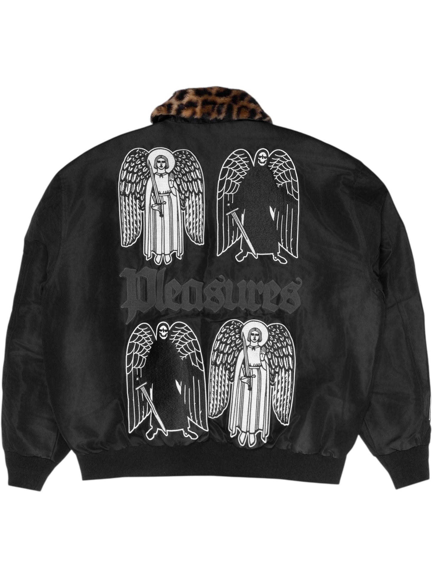 Pleasures Angel Demon Flight Jacket Black