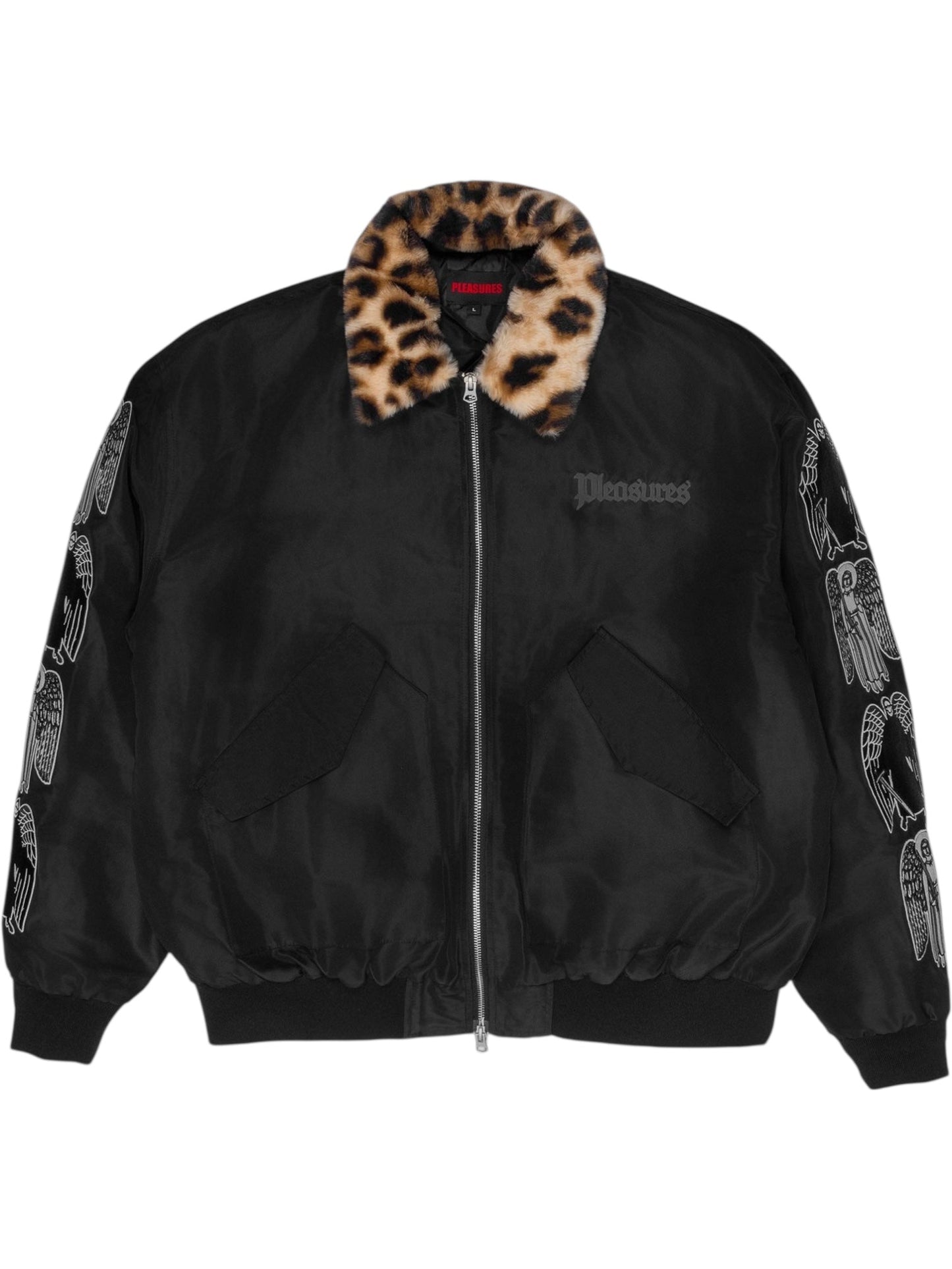 Pleasures Angel Demon Flight Jacket Black