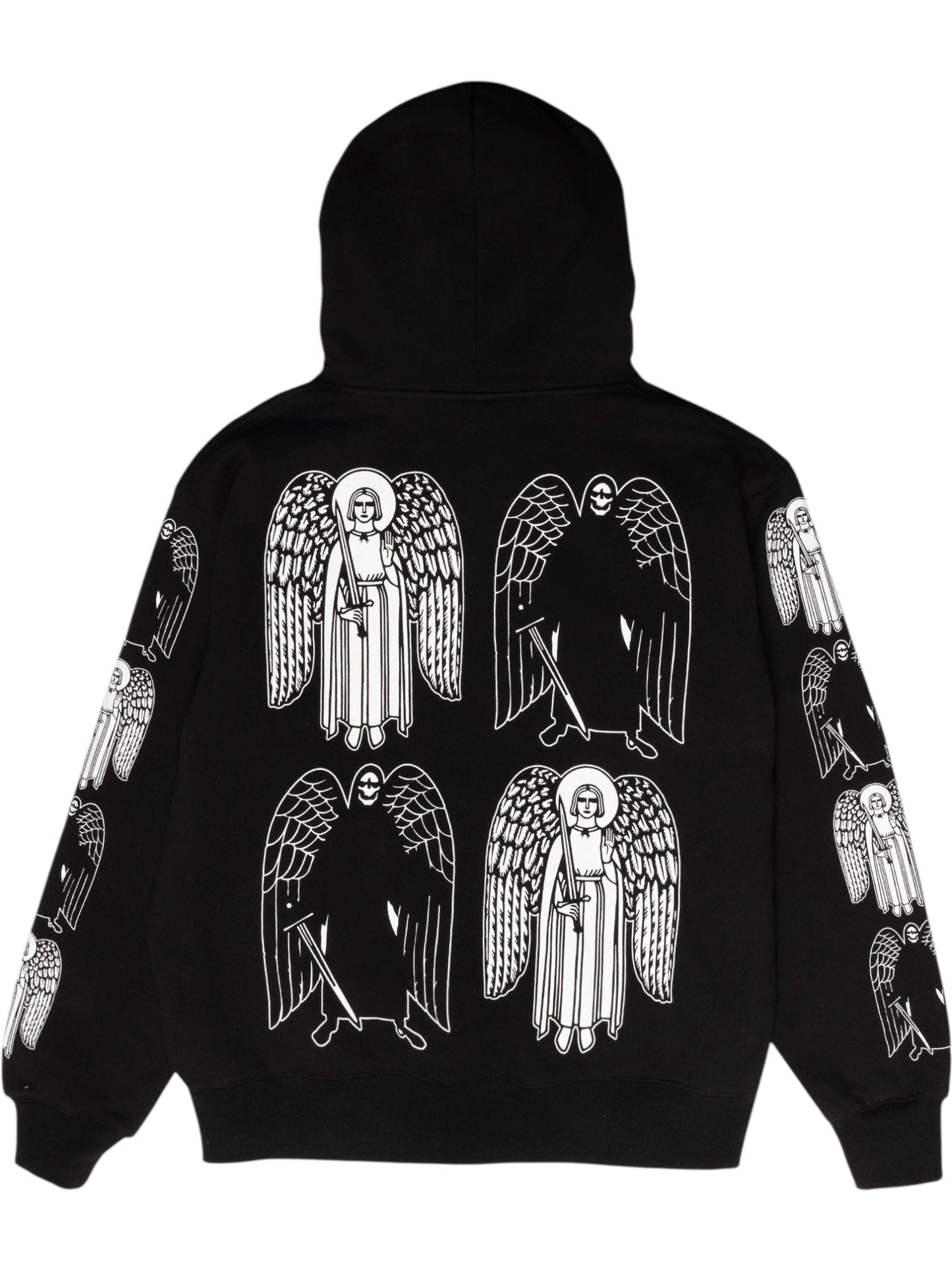 Pleasures Angel Demon Hoodie Black