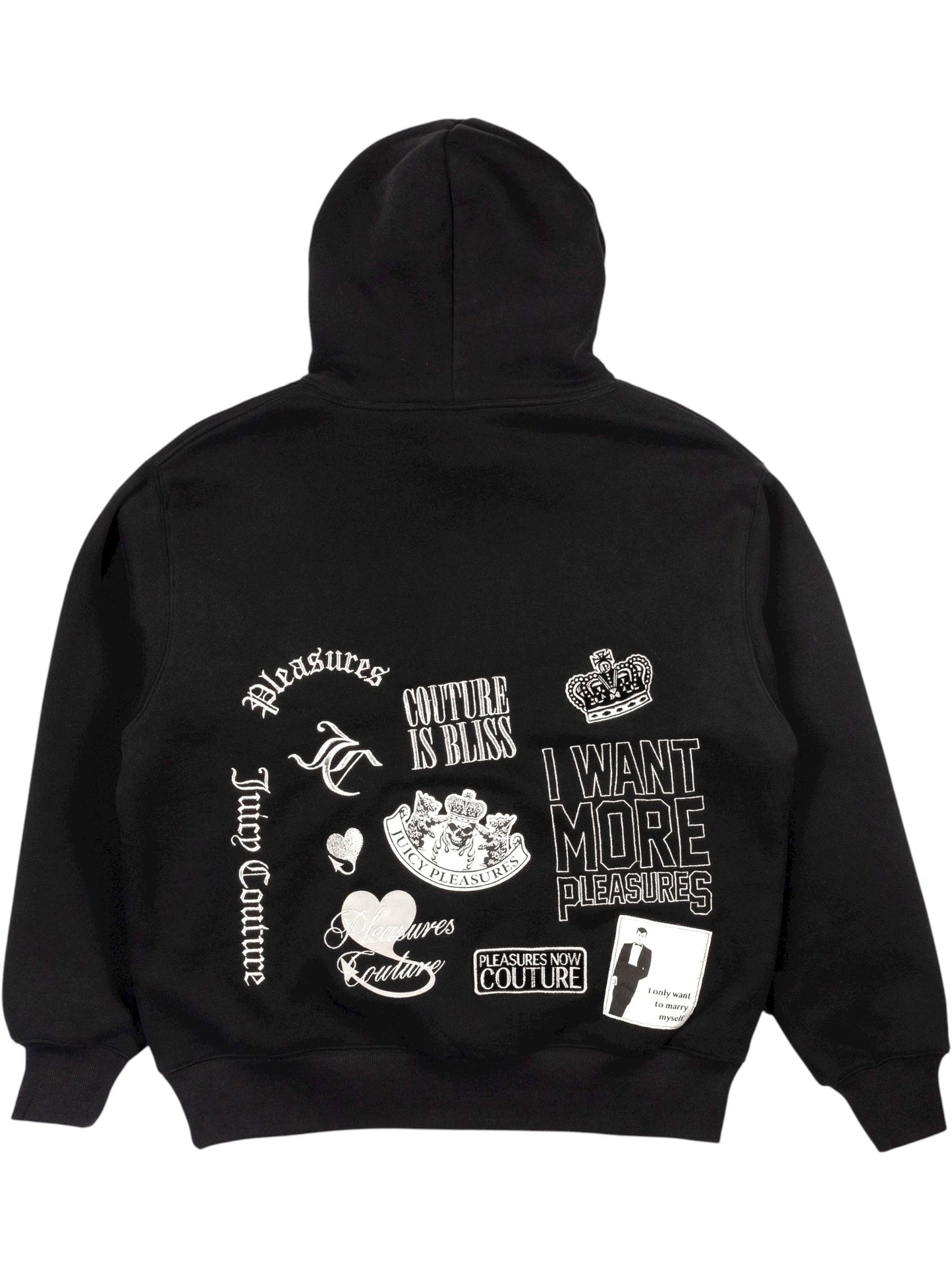 Pleasures Bliss Hoodie Black