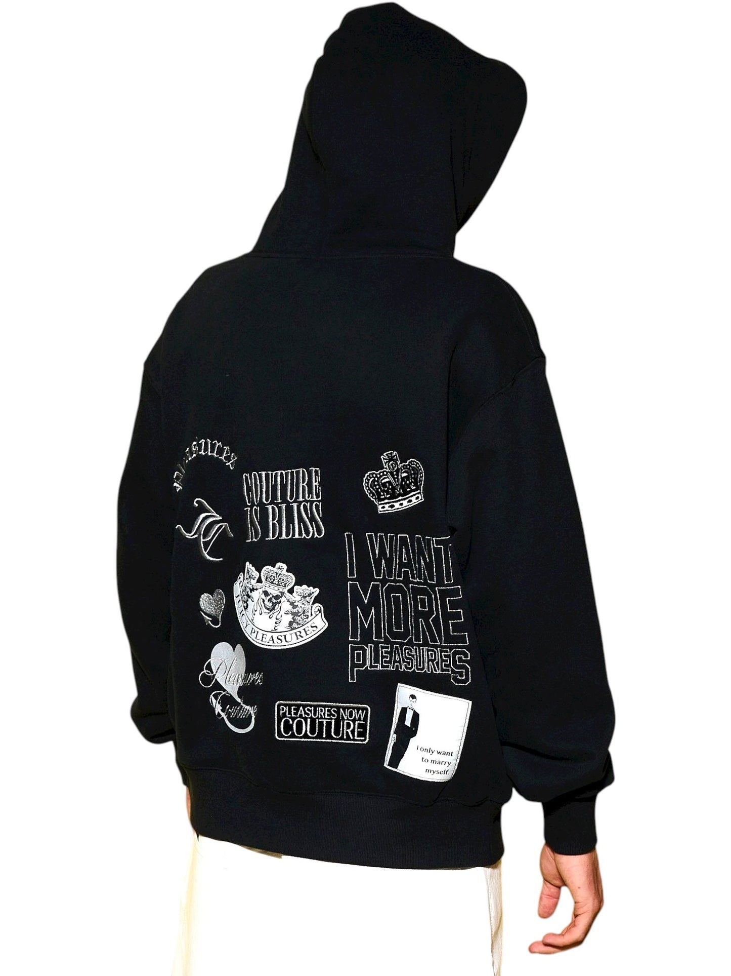 Pleasures Bliss Hoodie Black