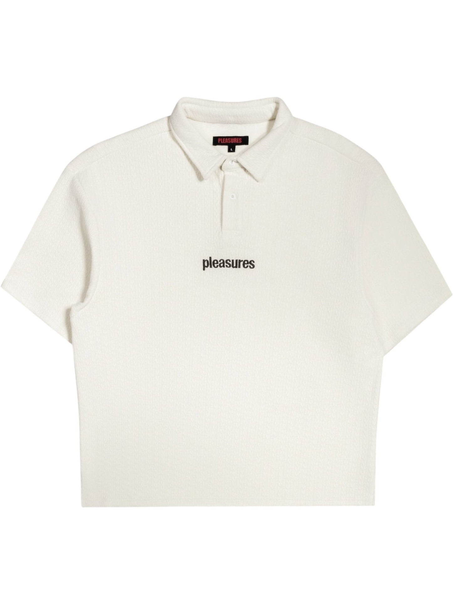 Pleasures Cable Polo Ecru