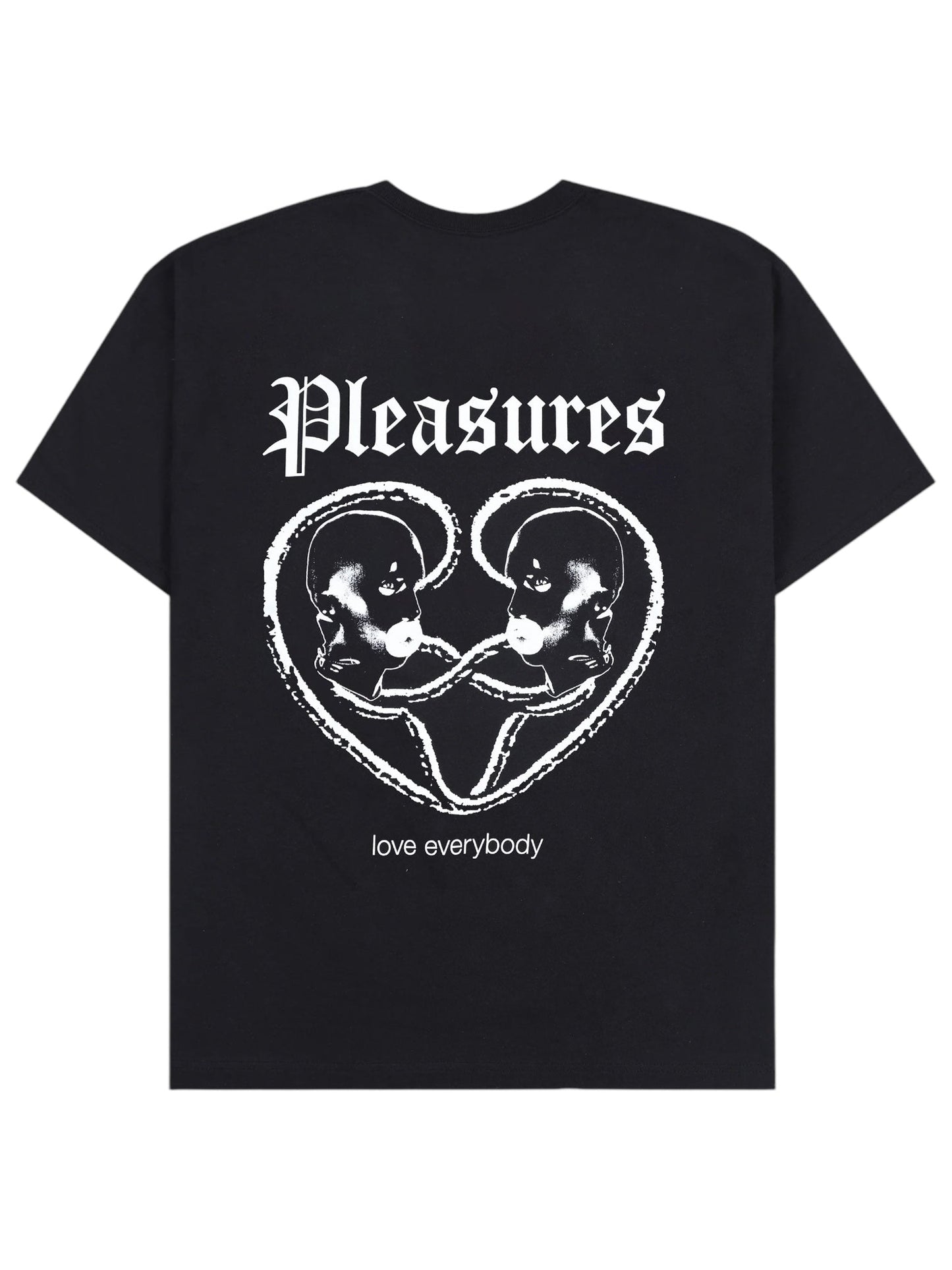 Pleasures Connected T-shirt in Black