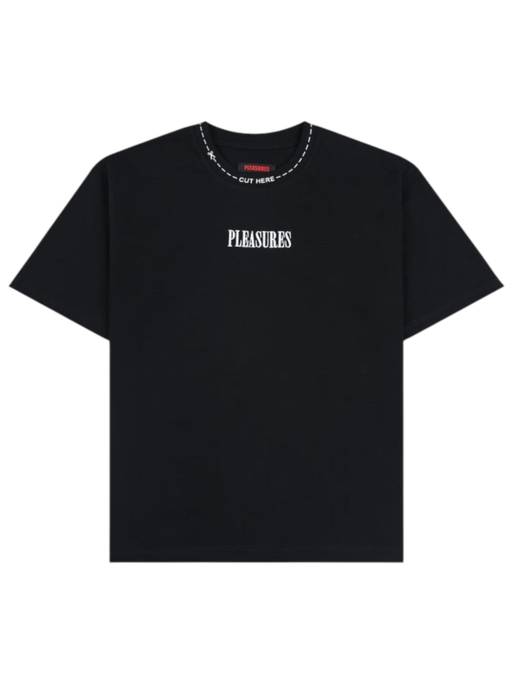 Pleasures Cut Here Heavyweight Shirt Blk