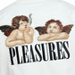Pleasures Dynamic Short Sleeve Crewneck Ecru