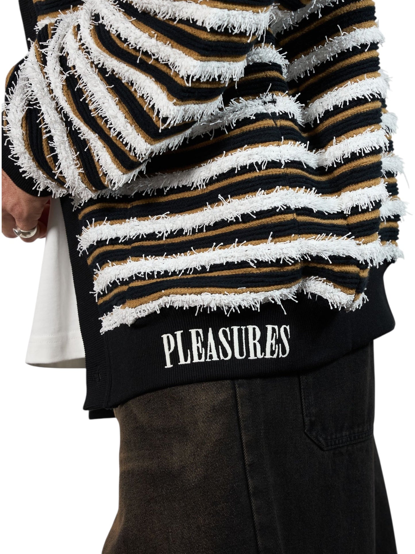 Pleasures Endless Cardigan Brown