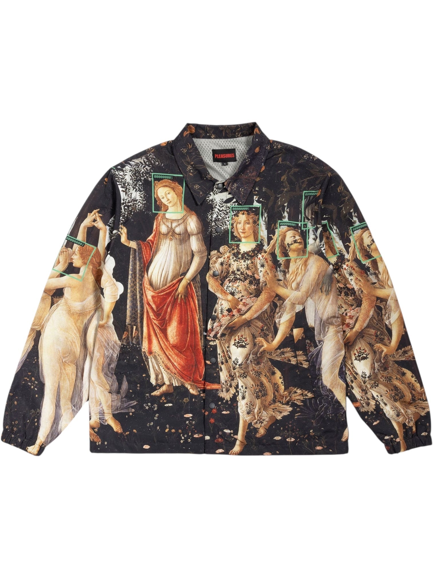 Pleasures Facial Coach Jacket Multi