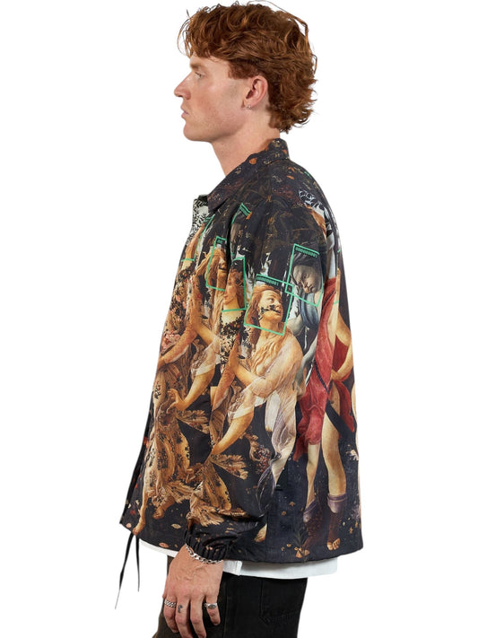 Pleasures Facial Coach Jacket Multi