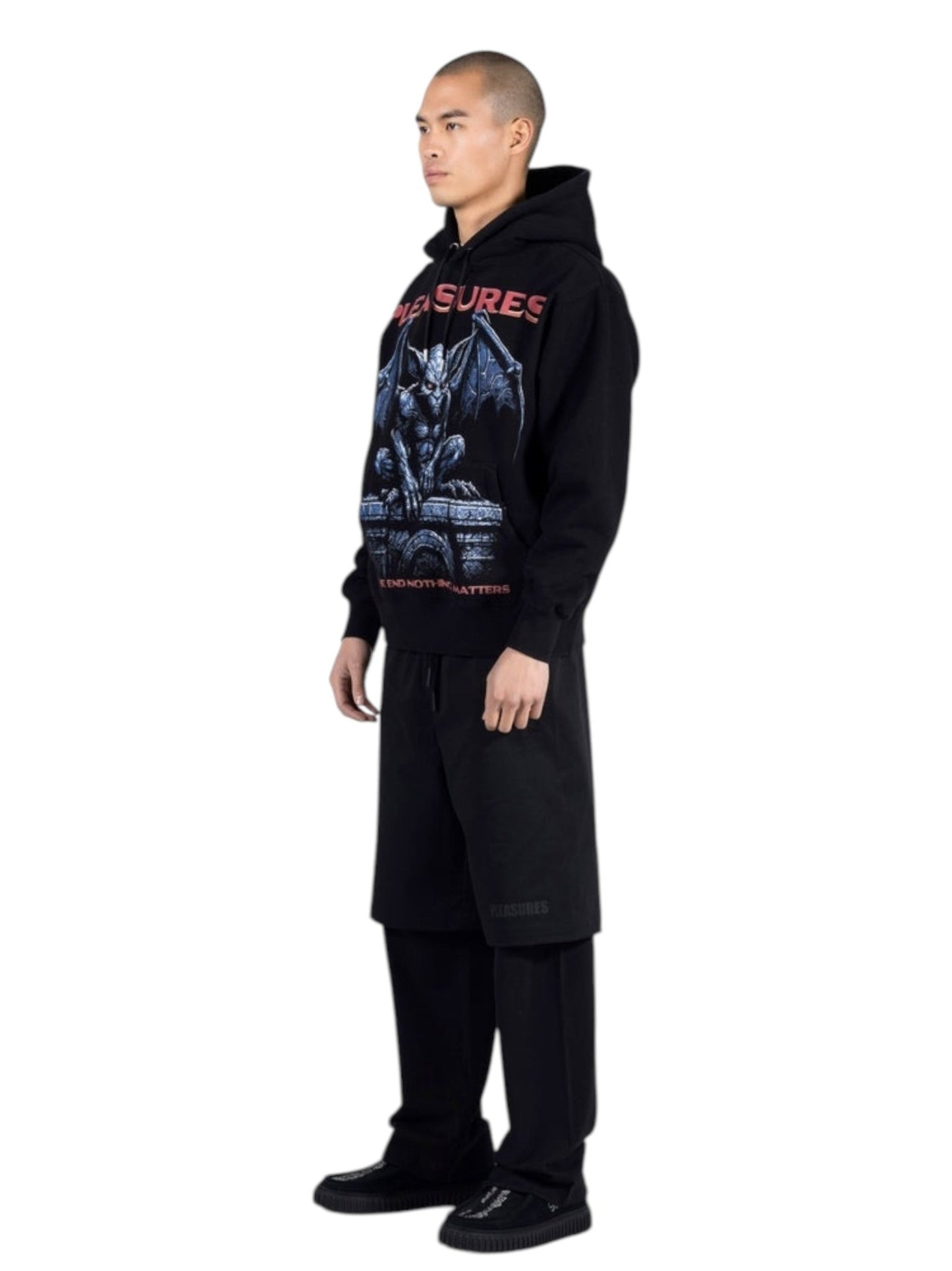 Pleasures Gargoyle Hoodie Black