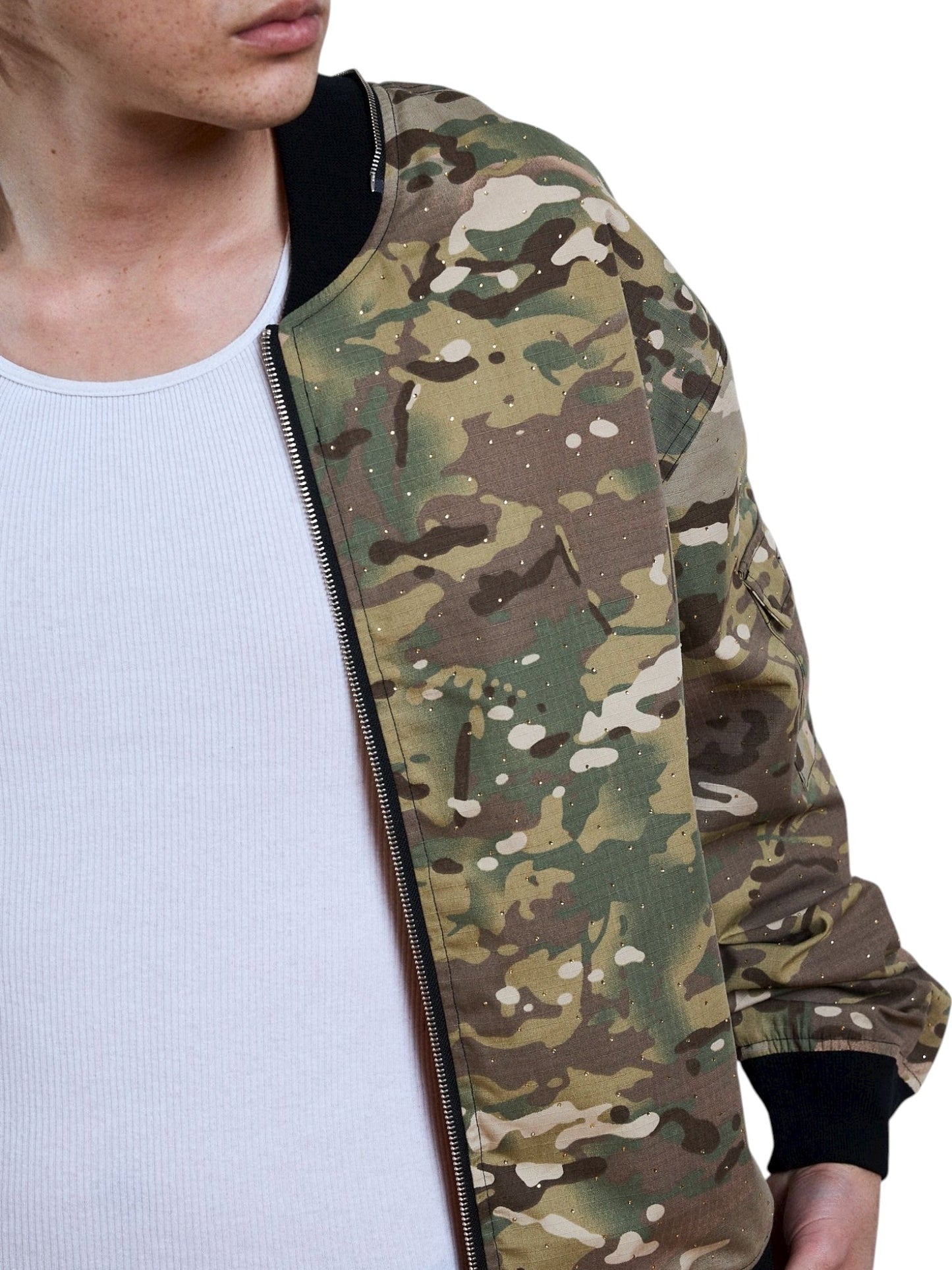 Pleasures Gem Camo Bomber