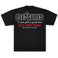 Pleasures Hot 4 U T-shirt Black