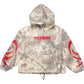 Pleasures Hunt Canvas Poncho Hoodie Camo