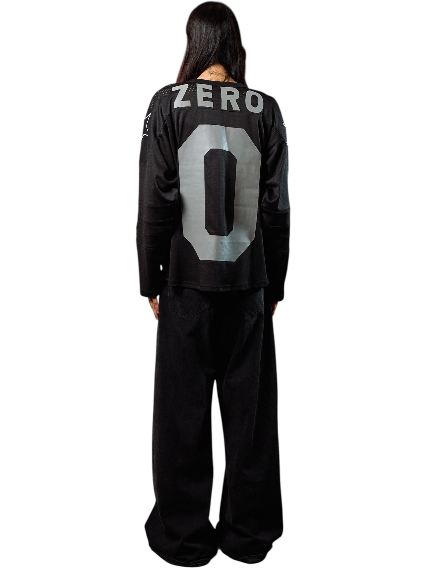 Pleasures Jamie Hockey Jersey Black