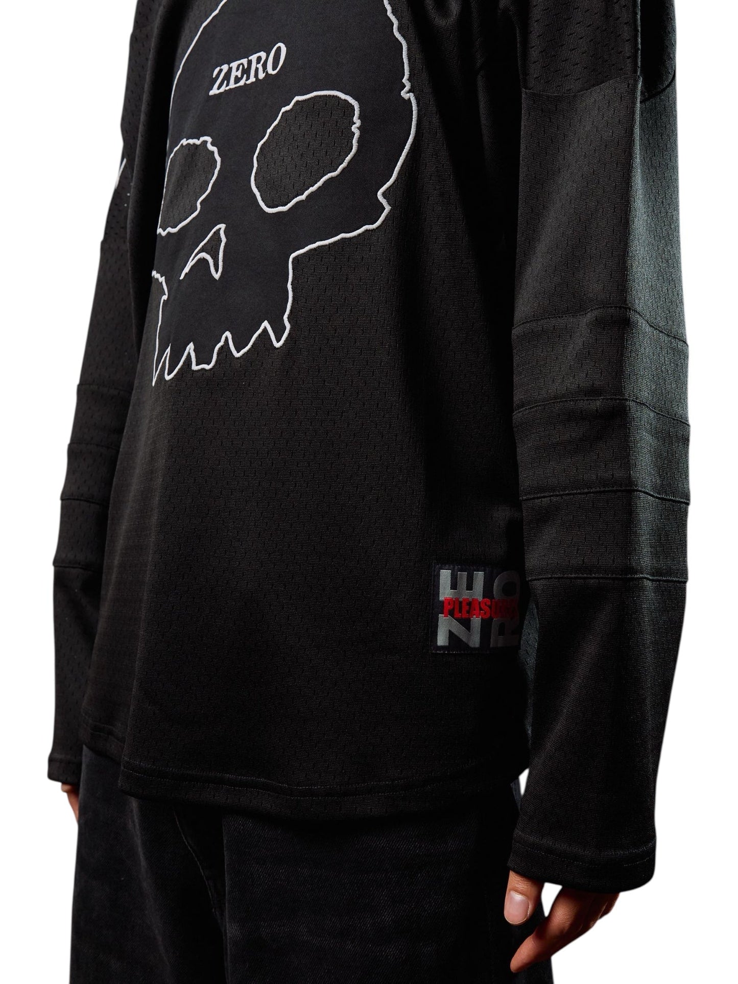 Pleasures Jamie Hockey Jersey Black