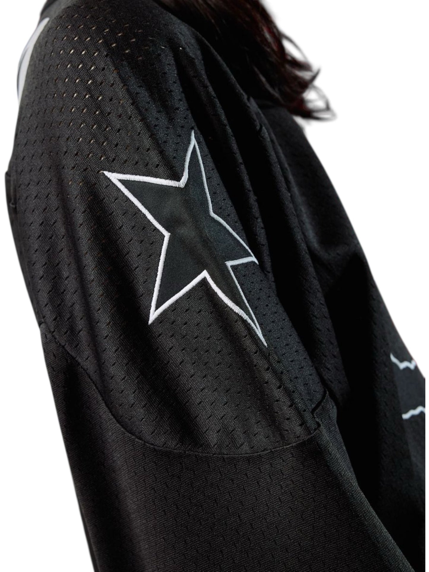 Pleasures Jamie Hockey Jersey Black