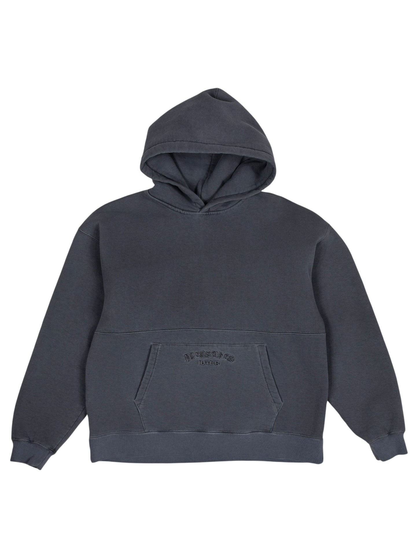 Pleasures Marco Hoodie Charcoal