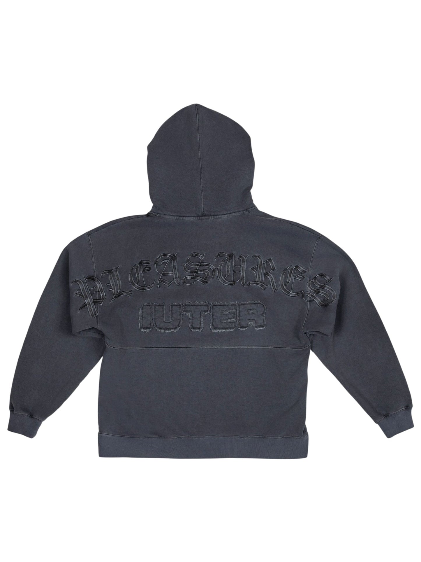 Pleasures Marco Hoodie Charcoal