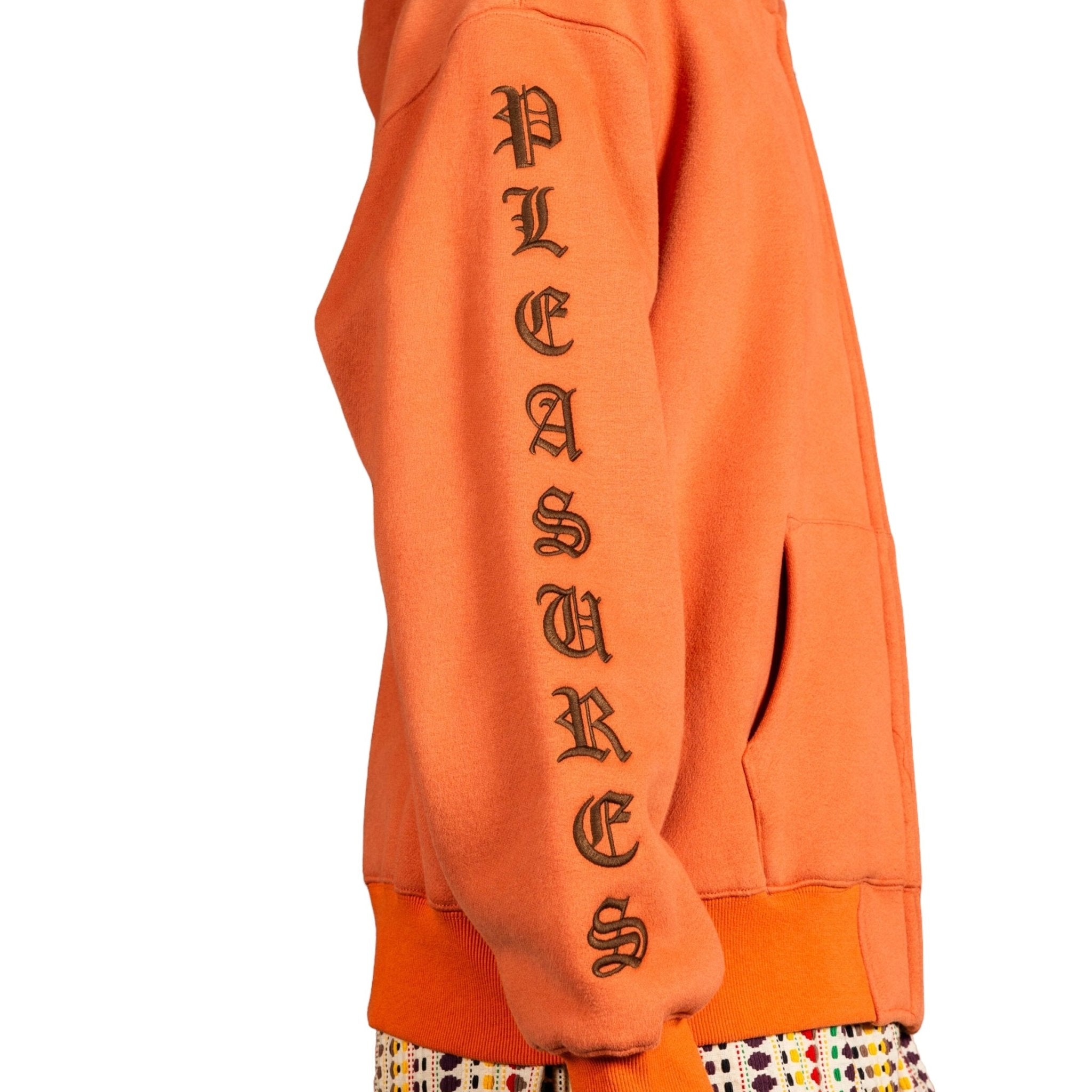 OE ZIP UP HOODIE RUST - Probus