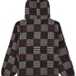 Probus Pleasures P26F008 Madras Poncho Hoodie BRN Pleasures P26F008 Madras Poncho Hoodie BRN BROWN