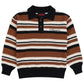 Probus Pleasures P26F018 Cooper Polo Sweater BRN Pleasures P26F018 Cooper Polo Sweater BRN BROWN